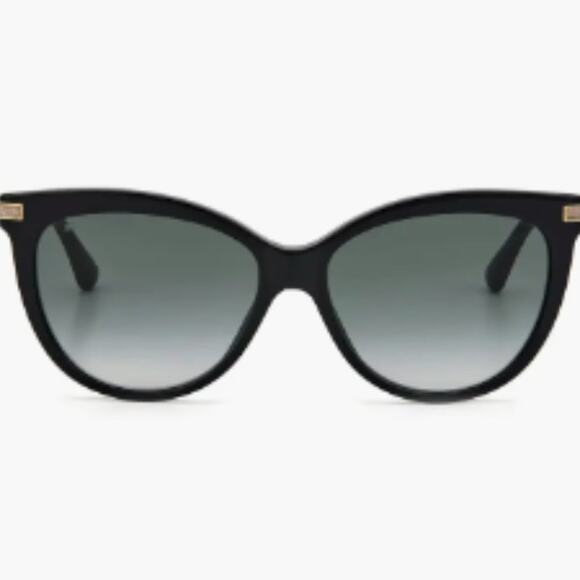 Jimmy Choo Axel 56mm Cat Eye Sunglasses black - Picture 1 of 16